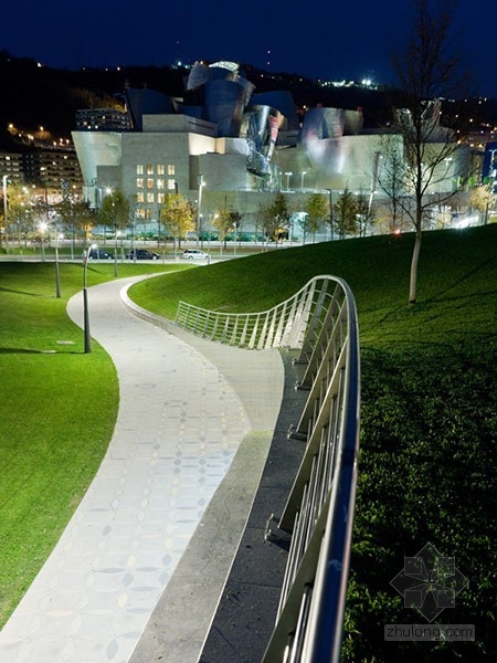 西班牙畢爾巴鄂Campa de Los Ingleses公園圖紙 公園綠地