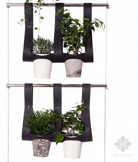 漂亮的懸掛式綠植系統 中國風景園林網