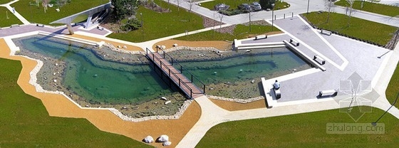 Garten Studio事務所設計的Graphisoft公園