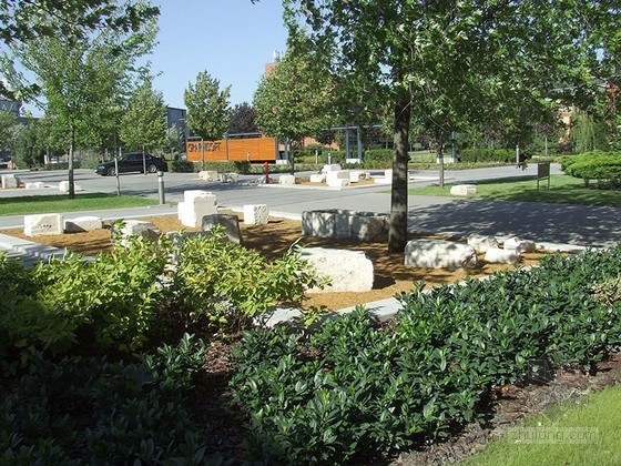 Garten Studio事務所設計的Graphisoft公園