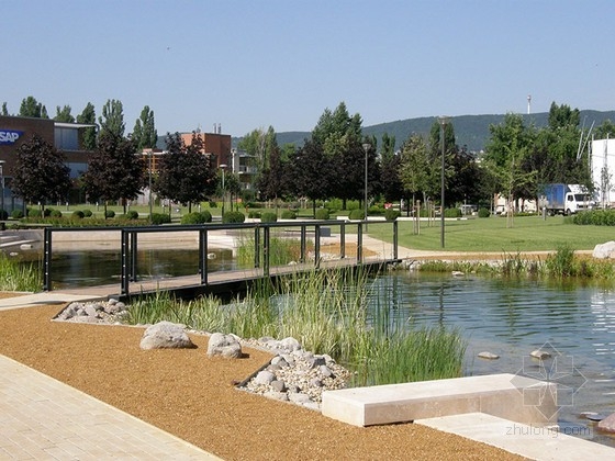 Garten Studio事務所設計的Graphisoft公園