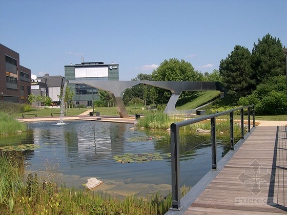 Garten Studio事務所設計的Graphisoft公園