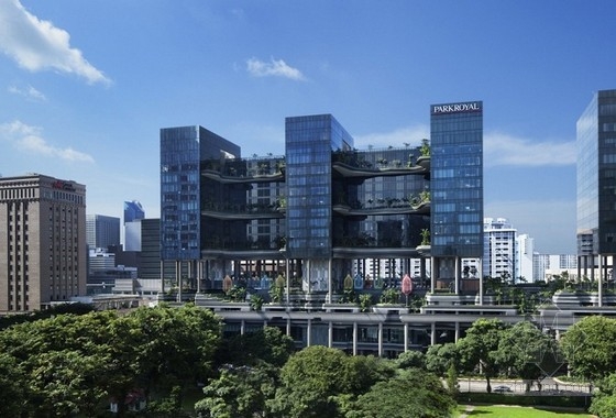 WOHA事務所設計的新加坡垂直花園塔