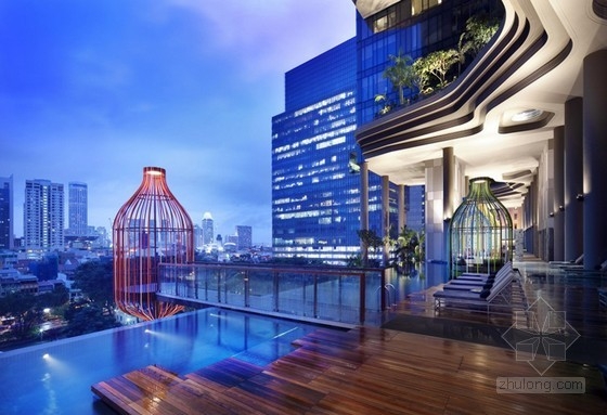 WOHA事務所設計的新加坡垂直花園塔