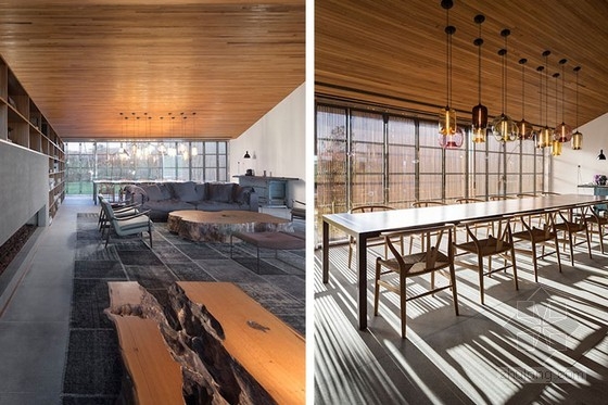 Studio MK27設(shè)計的MM住宅綠色屋頂