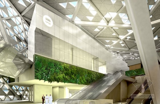 阿卜杜拉國王金融區會議中心公共景觀