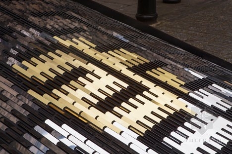 Giles Miller設計的“建筑之心”景觀小品