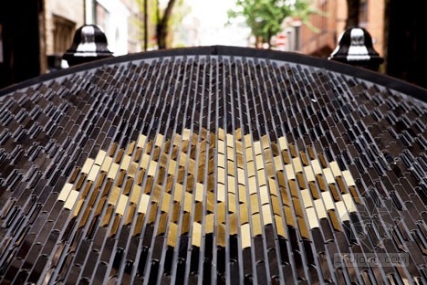 Giles Miller設計的“建筑之心”景觀小品