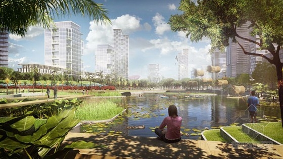 印度尼西亞Pluit市1號島嶼規(guī)劃