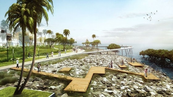 印度尼西亞Pluit市1號島嶼規劃