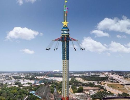 世界最高旋轉秋千正式對游人開放