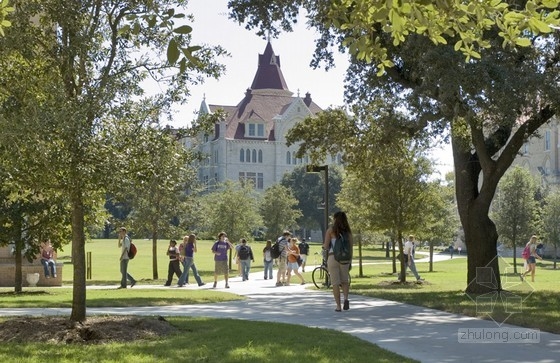 佐佐木公司設(shè)計的美國圣愛德華大學景觀總體規(guī)劃