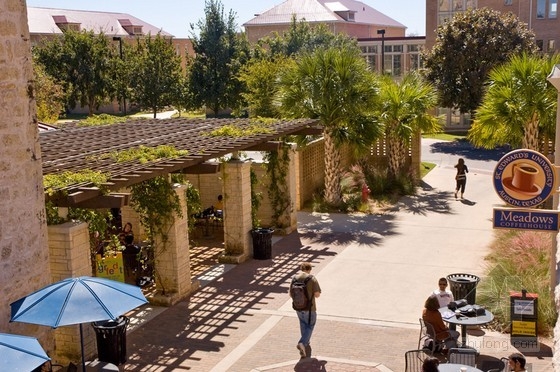 佐佐木公司設計的美國圣愛德華大學景觀總體規劃