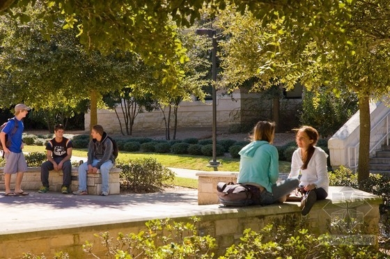 佐佐木公司設計的美國圣愛德華大學景觀總體規劃