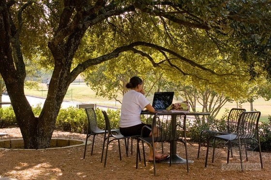 佐佐木公司設計的美國圣愛德華大學景觀總體規劃