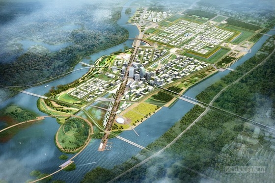 Sasaki設計的北京鞏華城科技商務區