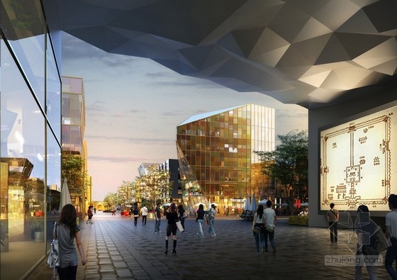 Sasaki設計的北京鞏華城科技商務區