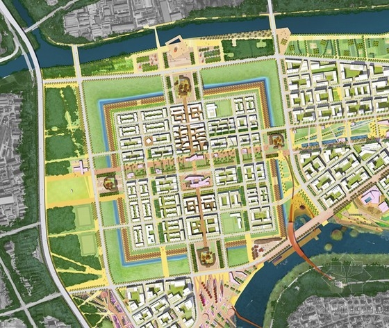 Sasaki設計的北京鞏華城科技商務區