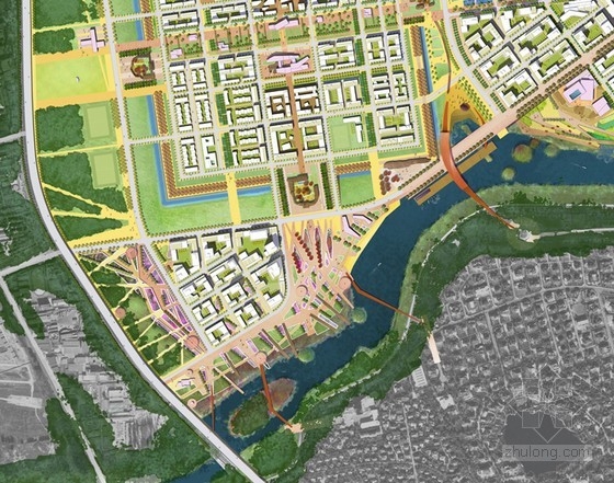 Sasaki設計的北京鞏華城科技商務區