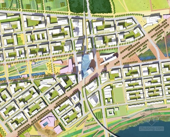 Sasaki設計的北京鞏華城科技商務區