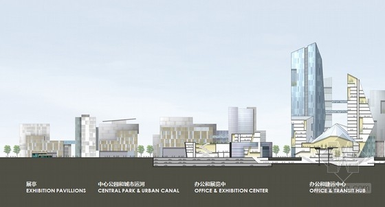 Sasaki設計的北京鞏華城科技商務區