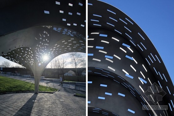 Tonkin Liu設(shè)計的英格蘭彩虹門