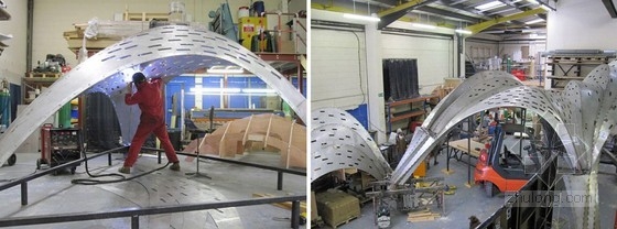 Tonkin Liu設計的英格蘭彩虹門