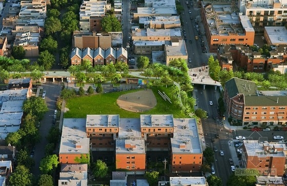 芝加哥Bloomingdale公園及鐵軌進行綜合建設