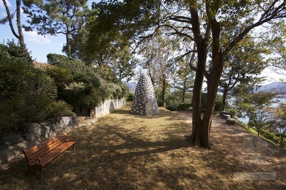 韓國磚砌豆莢小屋