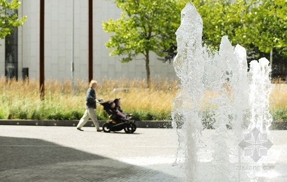 丹麥BRFkredit總部廣場景觀設計