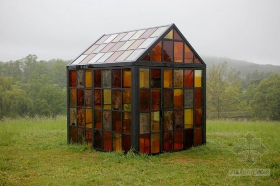 William Lamson設(shè)計的糖晶玻璃制成的甜蜜溫室