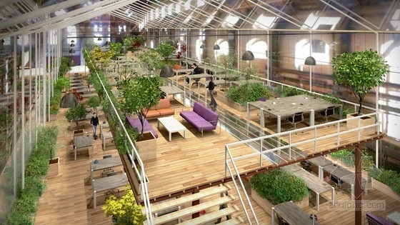 Except用廢棄船塢改造成的水晶森林