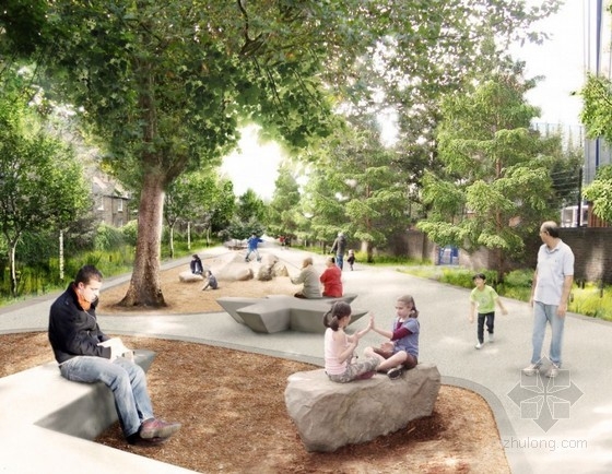 Feilden Clegg Bradley等設計的倫敦W.公共領域計劃