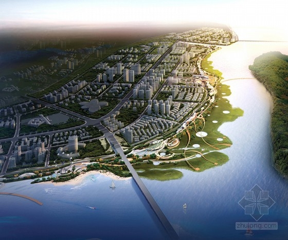 畢路德設計的四川遂寧涪江濕地公園