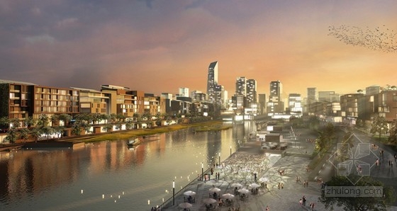 SASAKI設計的濟南新城區總體規劃