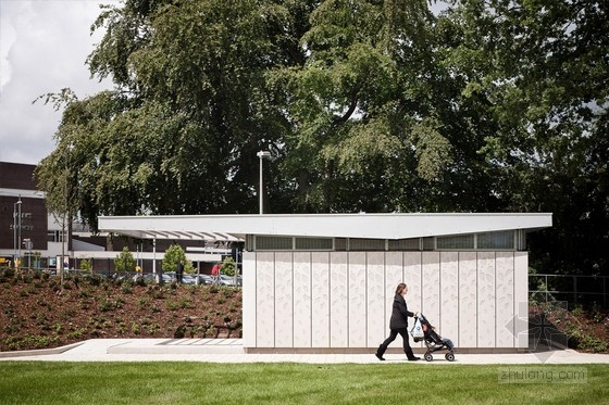 HTA設計的英國斯蒂夫尼奇城中心花園