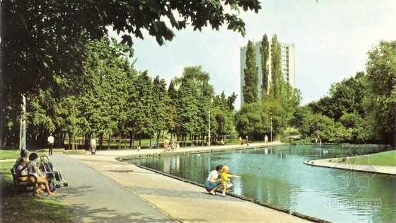 HTA設計的英國斯蒂夫尼奇城中心花園