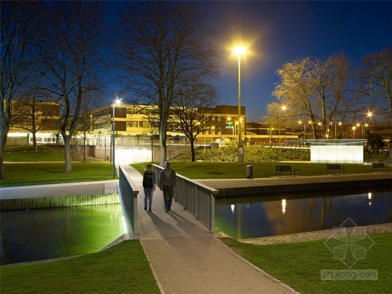 HTA設計的英國斯蒂夫尼奇城中心花園