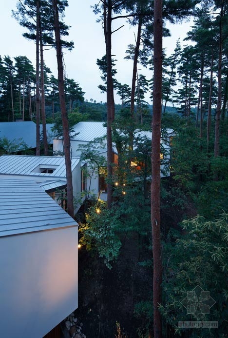 Keisuke Kawaguchi設計的日本大山旅館