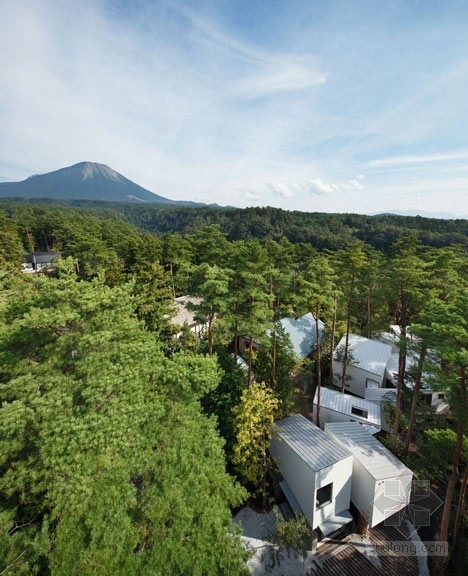 Keisuke Kawaguchi設(shè)計(jì)的日本大山旅館