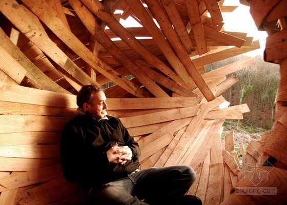 AA建筑聯盟學生設計的木結構繭