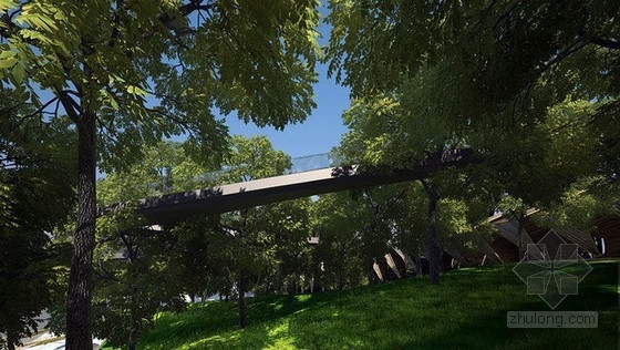 馬來西亞的竹制玲瓏谷游客中心