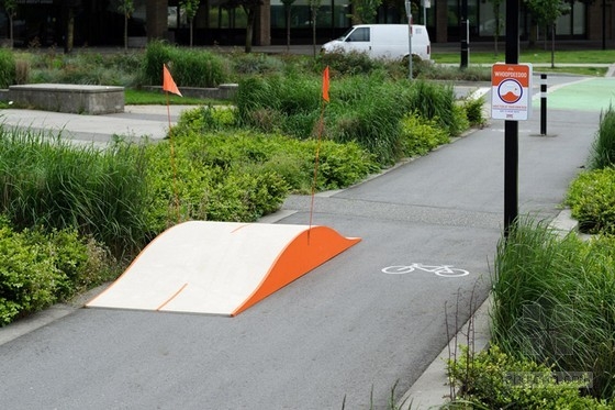 加拿大Whoopdeedoo自行車坡道