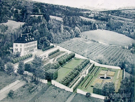 ADPD設(shè)計的法國沙朗斯梯田花園