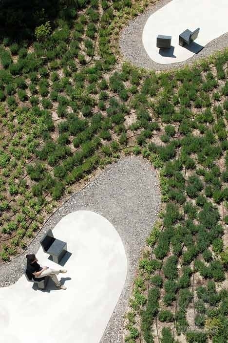 Estudio Caballero Colón設計的西班牙療養院花園