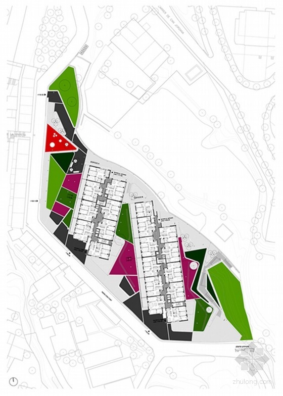 巴塞羅納坎喬丹娜居民區規劃