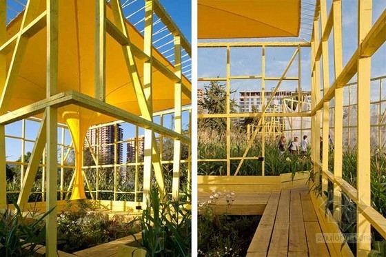 智利圣地亞哥鄉村小徑花園