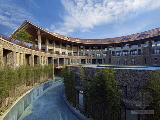 EDSA設計的海口觀瀾湖溫泉景觀