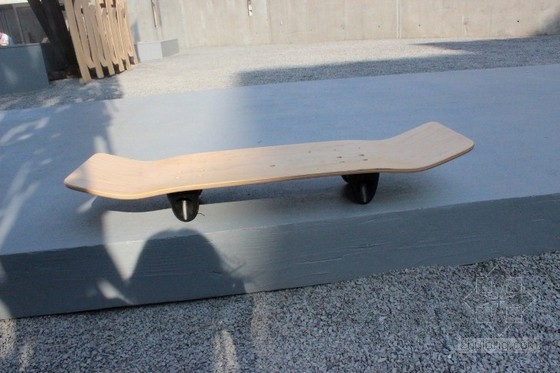 CODA設(shè)計(jì)的紐約由滑板廢棄材料制成的“派對墻”