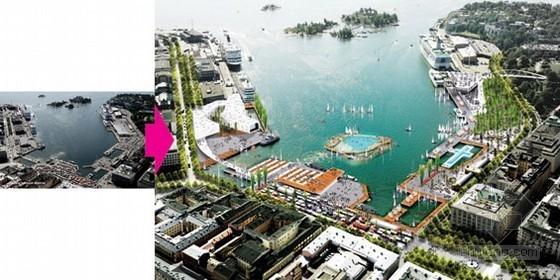 port設計的芬蘭赫爾辛基南碼頭